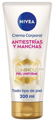 Nivea Luminous 630 Krem do ciała przeciw przebarwieniom i rozstępom 200 ml