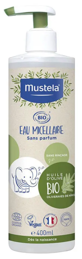 Mustela Baby Bio Płyn micelarny bez spłukiwania 400 ml