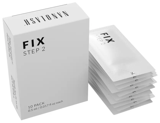 Nanolash Fix Step 2 Neutralizator do liftingu i laminacji rzęs 10 szt.
