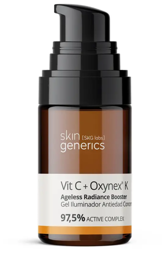Skin Generics Vit C + Oxynex K Skoncentrowany przeciwzmarszczkowy żel rozświetlający 20 ml