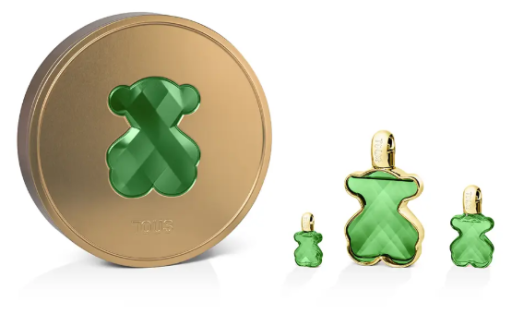 Tous Loveme The Emerald Elixir Parfum 3-częściowy zestaw upominkowy
