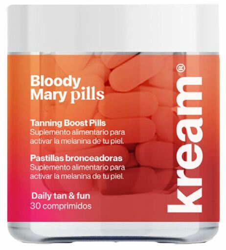 Kream Bloody Mary Pills Tabletki do opalania 30 jednostek