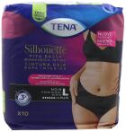 Czarne majtki Silhouette Low Waist Rozmiar L 9 sztuk