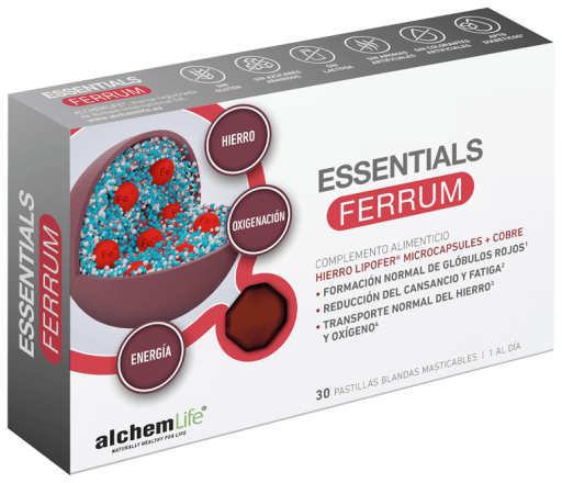 Alchemlife Essentials Ferrum 30 miękkich tabletek do żucia
