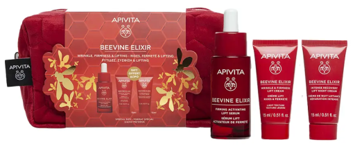 Apivita Eliksir Serum+Prezent Lekki Krem 15 ml+Krem na Noc 15 ml
