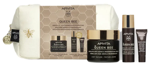 Queen Bee Lekka konsystencja kremu + serum 10 ml + kontur oczu 2 ml