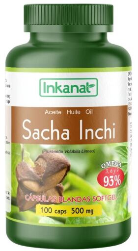Inkanat Olej Sacha Inchi 100 kapsułek