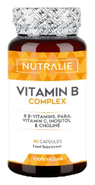 Nutralie Kompleks witaminy B wegański 90 kapsułek