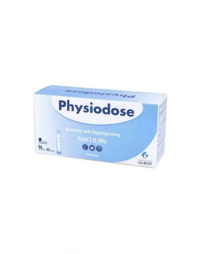 Physiodose Surowica Fizjologiczna 40 Pojedynczych Dawek x 5 ml