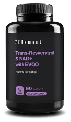 Trans Resveratrol-Nad+ z EVOO 90 kapsułek