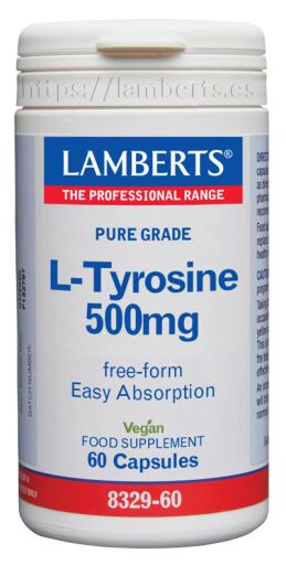 L-Tyrozyna 500 Mg 60 Kapsułek