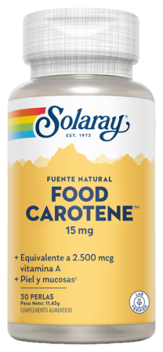 Solaray Karoten spożywczy 2500 mcg 30 kapsułek