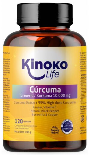 Kurkuma 95% Imbir Czarny Pieprz Boswellia 120 Kapsułek