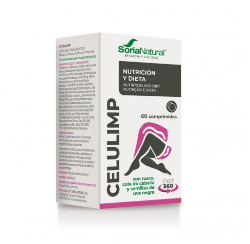 Soria Natural Celulimp 60 tabletek