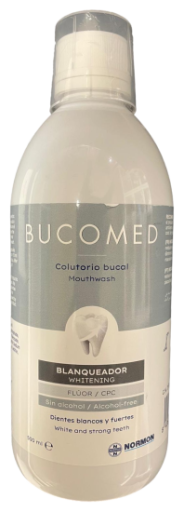 Bucomed wybielający płyn do płukania jamy ustnej 500 ml
