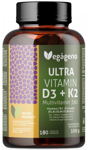 D3-K2 Multiwitamina 360 180 kapsułek