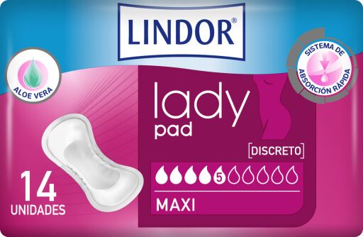 MoliCare Lindor Lady Pad Maxi 5 Kropli 14 Jednostek