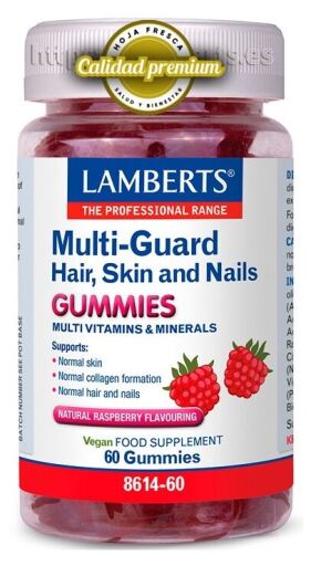 Multi Guard Włosy Skóra Paznokcie 60 Gummies Truskawka