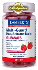 Multi Guard Włosy Skóra Paznokcie 60 Gummies Truskawka