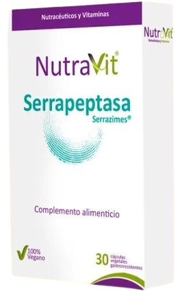 Nutravit Kapsułki Nutrapeptase Serrazime