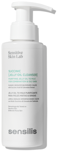 Sensilis Olejek oczyszczający Succinic Jelly 150 ml
