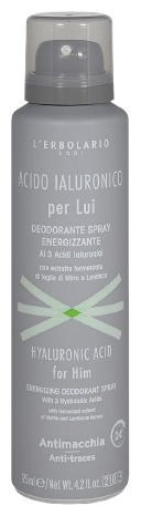 L'Erbolario Dezodorant w sprayu z kwasem hialuronowym 125 ml
