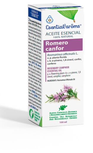 Esential'ar&ocirc;ms Olejek eteryczny z rozmarynu i kamfory 100 ml