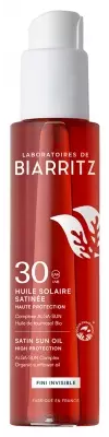 Laboratoires de Biarritz Olejek do opalania Sensory SPF30 125 ml