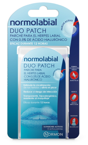 Normon Normolabial Duo Patch 15 jednostek