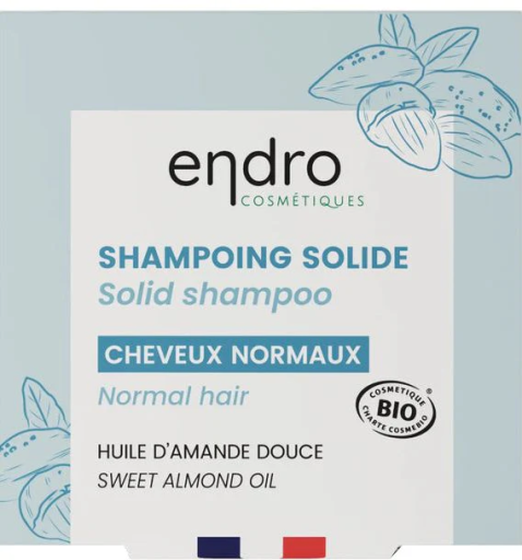 Endro Cosmetiques Szampon w kostce do włos&oacute;w normalnych 85 gr