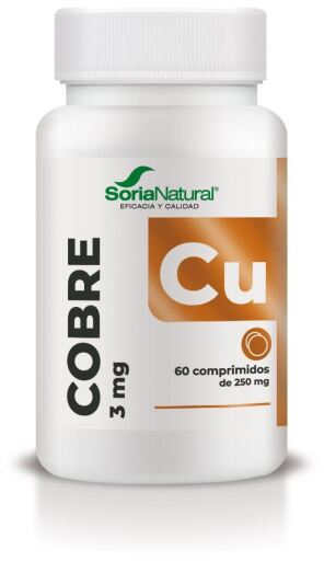 Soria Natural Miedź o przedłużonym uwalnianiu 60 tabletek