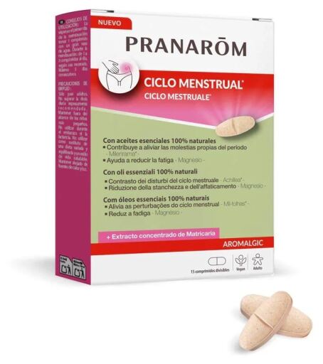 Pranarom Aromalgic Cykl Menstruacyjny 15 Tabletek