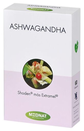 Mednat Nutrici&oacute;n Ashwagandha 60 kapsułek