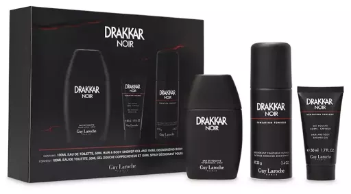 Drakkar Czarne etui 3 sztuki
