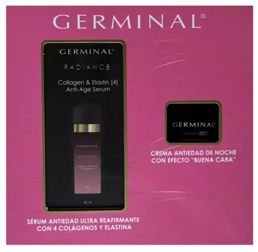 Germinal Etui przeciwstarzeniowe Immediate Action Radiance Anti-Aging 2 sztuki