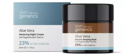 Skin Generics Aloesowy żel regenerujący na noc 23% 50 ml