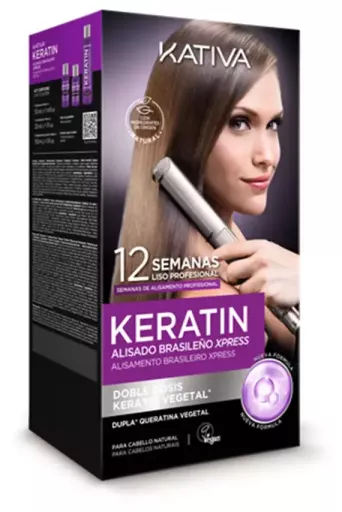 Zestaw 3 brazylijskich prostownic Keratin Express