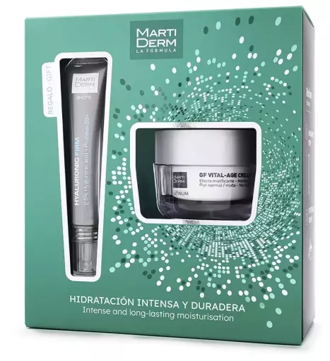 Platinum Gf Vital Age Intensywne i długotrwałe nawilżenie Etui 2 sztuki