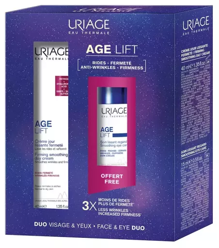 Uriage Krem na dzień Age Lift, 2 sztuki