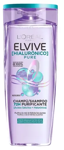 Elvive Hyaluronic Pure Szampon 380 ml