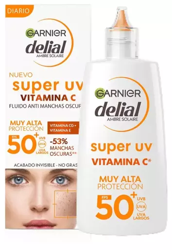 Delial Super UV Witamina C Przeciw Przebarwieniom SPF 50+ 40 ml