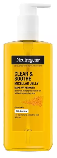 Neutrogena Clear & Soothe Łagodzący żel micelarny do makijażu 200 ml