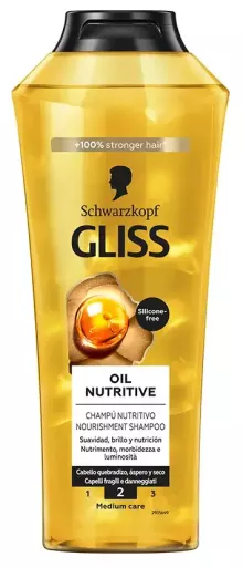 Schwarzkopf Szampon odżywczy Gliss Oil 400 ml