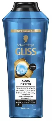 Schwarzkopf Szampon nawilżający Gliss Aqua Revive 400 ml