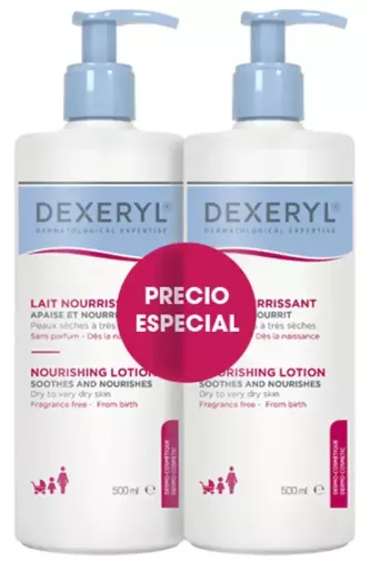 Dexeryl Opakowanie odżywczego balsamu 2 x 500 ml