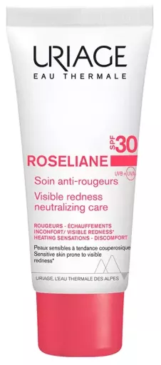 Uriage Roseliane Krem do twarzy przeciw zaczerwienieniom SPF 30 Nawilżający 40 ml