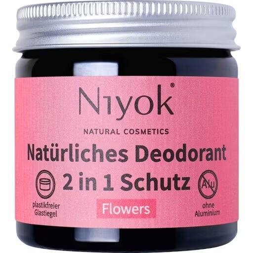 Niyok Dezodorant + Antyperspirant Kwiaty 40 ml