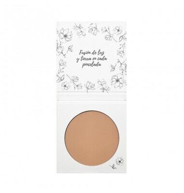 NaturaBIO Cosmetics La Bisbal Compact Powder Makeup 03 Terracotta