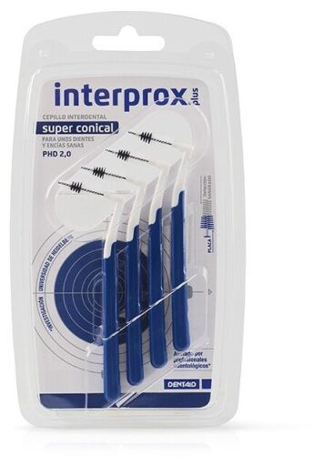 Dentaid Szczoteczka międzyzębowa Interprox 2G Super Conical Interdental Brush 2 szt. 4 szt. 33754