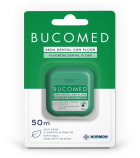Nić dentystyczna Bucomed z fluorem 50 ml Mięta Nić dentystyczna Bucomed z fluorem 50 ml Mięta